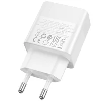 СЗУ Hoco CS112A Lounge PD30W+QC3.0 (1USB-A/1C) White