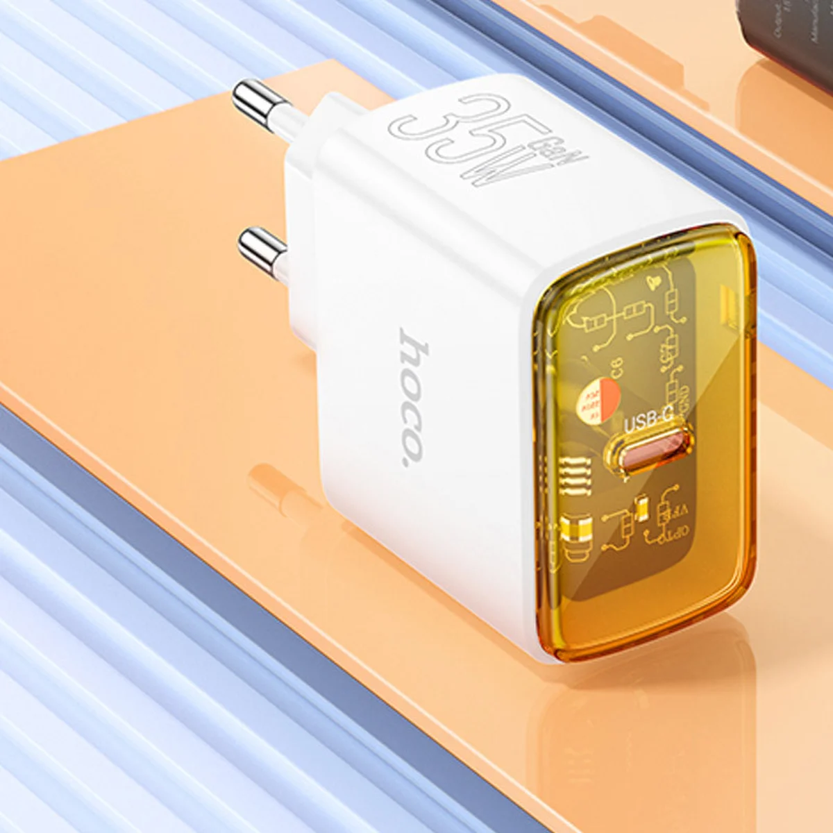 СЗУ Hoco CS41A Smart PD35W (1C) White