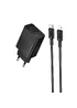 СЗУ Borofone BAS76A Source PD30W+QC3.0 (1USB-A/1C) + кабель Type-C to Lightning Black