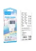 СЗУ Hoco C125A Transparent 1C PD20W Transparent blue