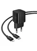 СЗУ Hoco N66 Ingenious PD35W (1USB-C) + кабель Type-C to Lightning Black