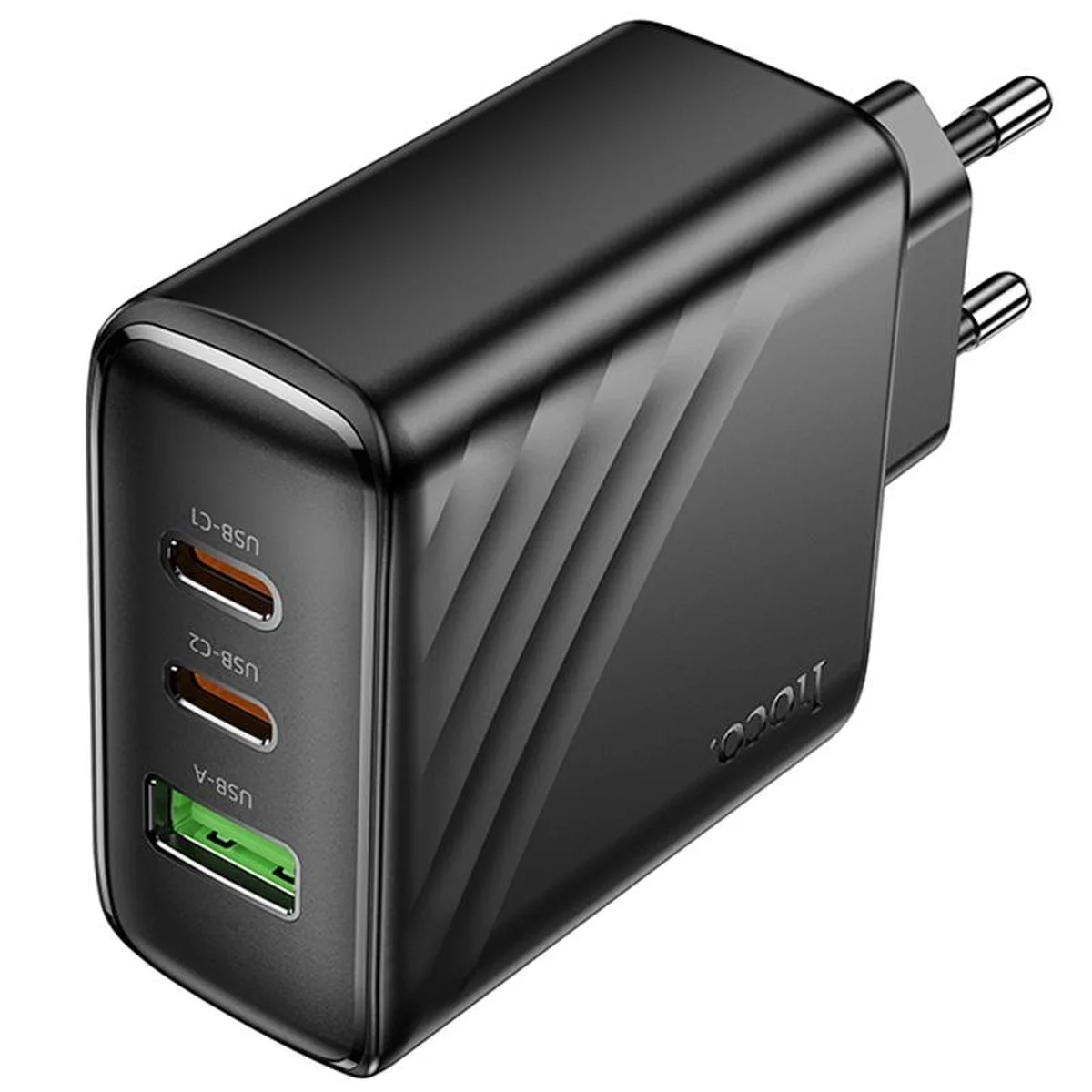 СЗУ Hoco CS26A Article PD45W (1USB-A/2C) Black