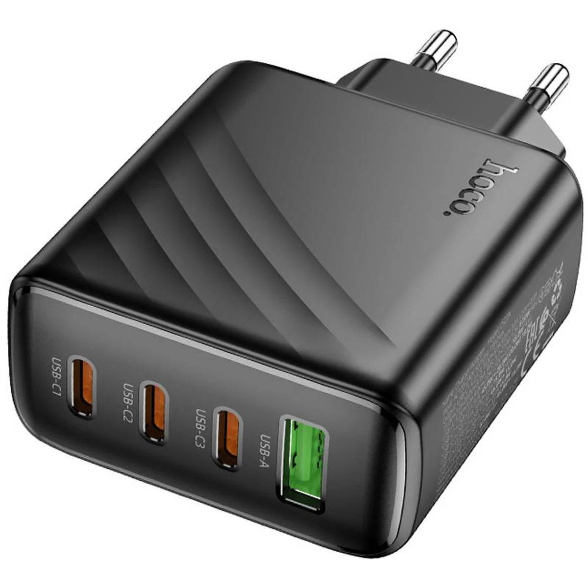 СЗУ Hoco CS27A Supply PD67W (1USB-A/3C) Black