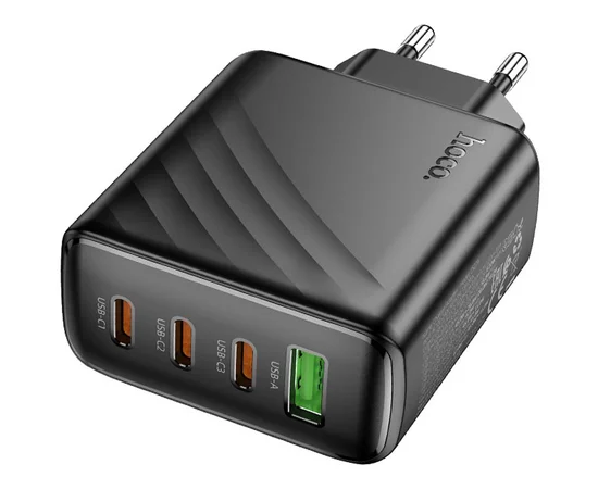 СЗУ Hoco CS27A Supply PD67W (1USB-A/3C) Black