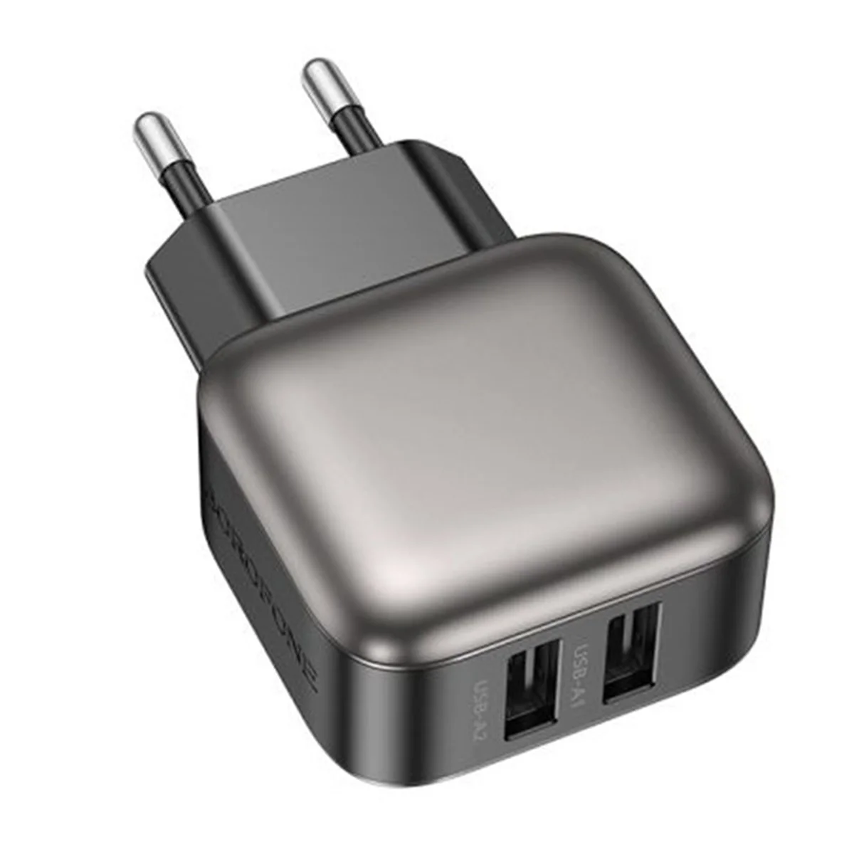 СЗУ Borofone BAS51A Absolute (2USB-A) + Type-C Black