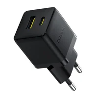 СЗУ Baseus Palm Fast Charger 20W (1USB-A/1C) + кабель Type-C to Type-C (P10111608) Cluster Black