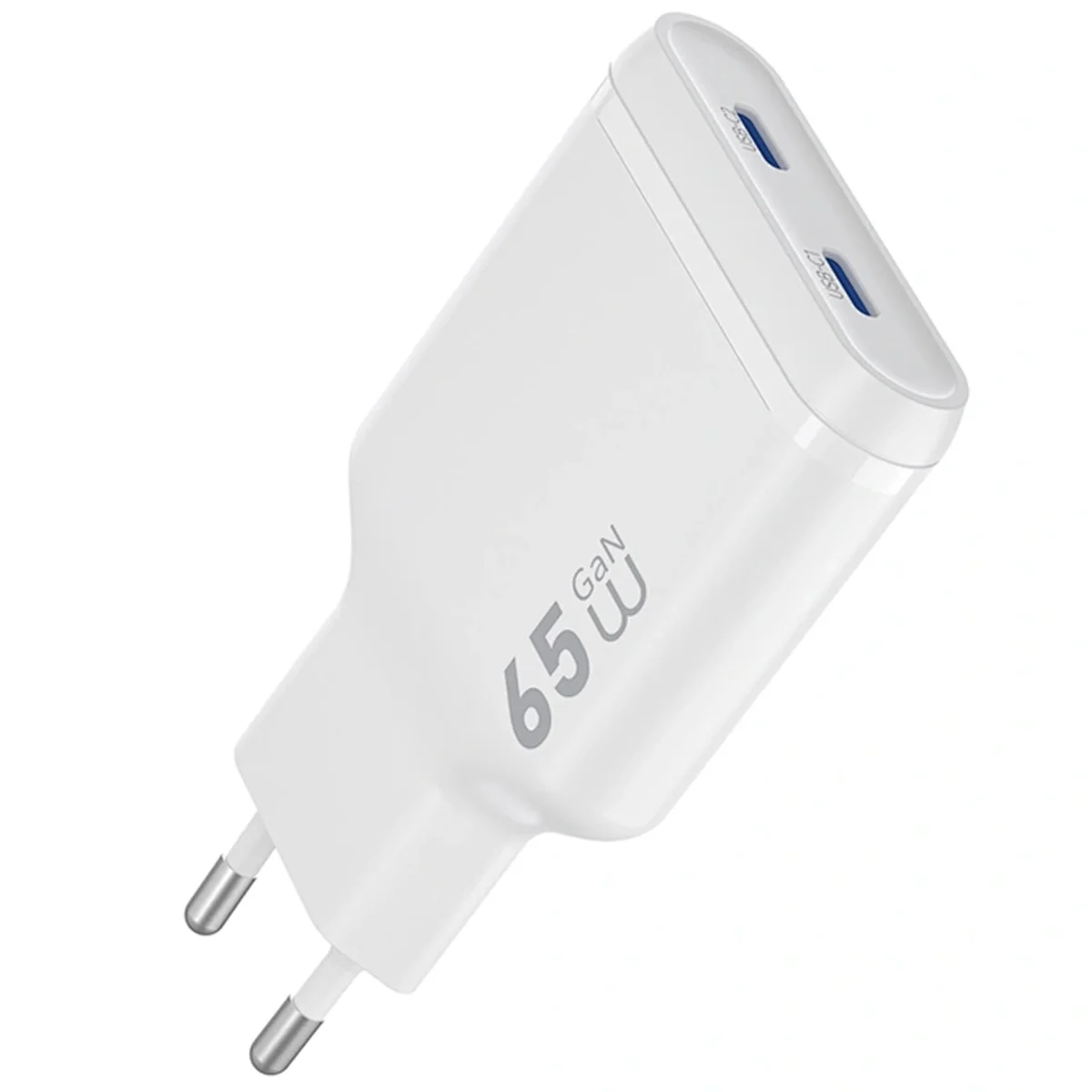 СЗУ WIWU G035 Essen PD65W GaN (2USB-C) White