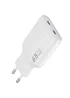 СЗУ WIWU G035 Essen PD65W GaN (2USB-C) White