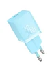СЗУ Baseus GaN5 Fast Charger (mini) 30W (1USB-C) + кабель Type-C to Type-C (P10110902) Galaxy Blue