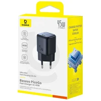 СЗУ Baseus PicoGo GaN Fast Charger 45W (1USB-C) (P10176800) Cosmic Black