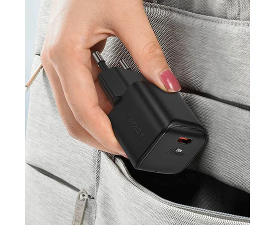 СЗУ Acefast A73 mini PD20W GaN USB-C Black