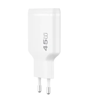 СЗУ WIWU G034 Essen PD45W GaN (2USB-C) White