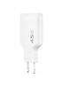 СЗУ WIWU G034 Essen PD45W GaN (2USB-C) White