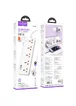 Подовжувач Hoco AC14A Rico PD30W (3USB-A/1C/5xSocket) (1.5m) White
