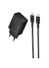 СЗУ Borofone BAS76A Source PD30W+QC3.0 (1USB-A/1C) + кабель Type-C to Type-C Black