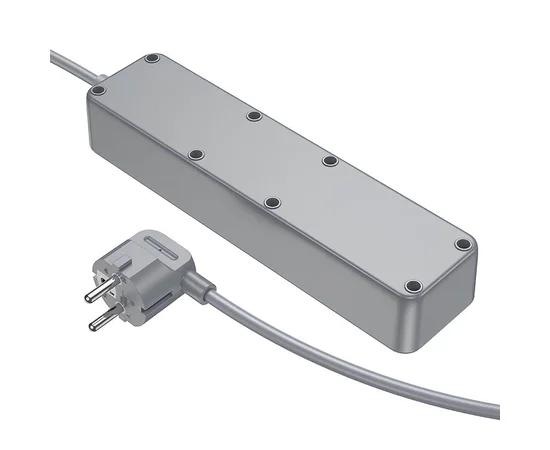 Удлинитель Borofone BAC9 Power PD20W (3USB-A/1C/3xSocket) (2m) White