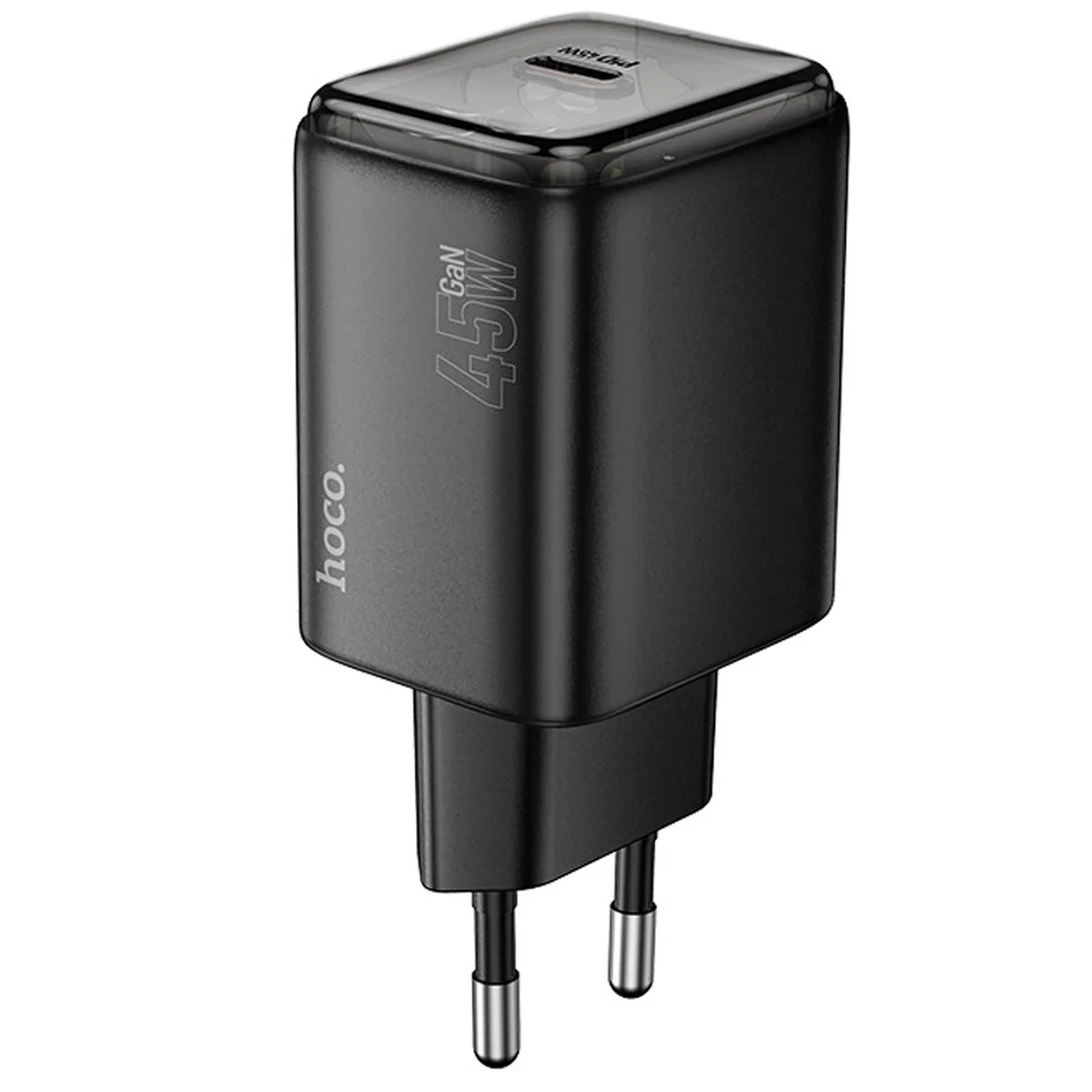 СЗУ Hoco N54 Monsoon PD45W (1USB-C) Black