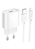 СЗУ Hoco C109A Fighter 10.5W (1USB-A) + кабель USB to Lightning White