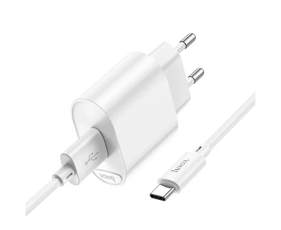 СЗУ HOCO C109A Fighter QC3.0 + Type-C White