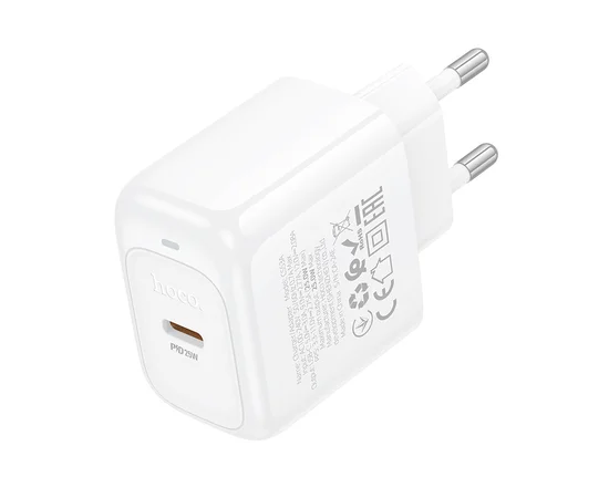 СЗУ Hoco CS53A Surplus PD25W (1USB-C) White