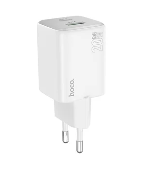 СЗУ Hoco N41 Almighty PD20W+QC3.0 White