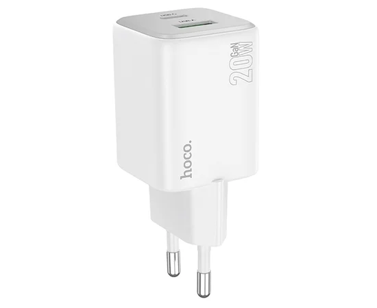 СЗУ Hoco N41 Almighty PD20W+QC3.0 White