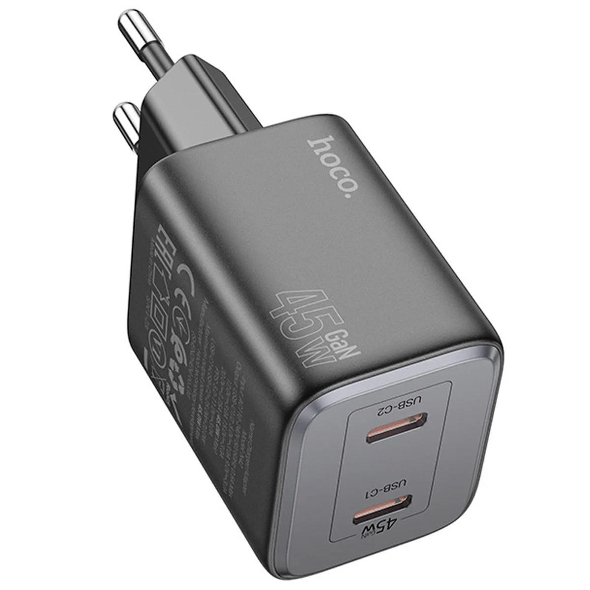 СЗУ Hoco N42 Elogiado 2C PD45W Black