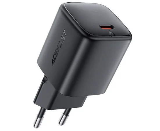 СЗУ Acefast A119 PD45W GaN (1USB-C) Black