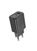 СЗУ Hoco N61 Gentle PD20W+QC3.0 (1USB-A/1C) + кабель Type-C to Lightning Black