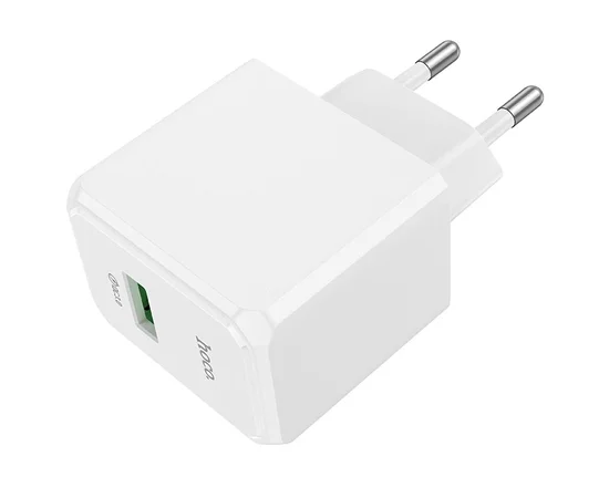 СЗУ Hoco CS12A QC3.0 (1USB-A/18W) White