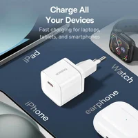 СЗУ Baseus GaN5S OS 1C 20W (P10162503) Moon White