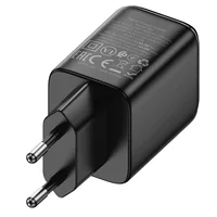 СЗУ Hoco N54 Monsoon PD45W (1USB-C) Black
