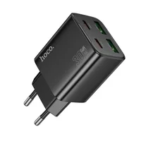 СЗУ Hoco N56 Fundador PD30W four-port (2USB-A/2C) Black