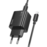 СЗУ Hoco N55 Fundador PD20W four-port (2USB-A/2C) + Type-C to Lightning Black