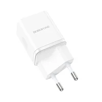 СЗУ Borofone BN7 PD20W+QC3.0 (1USB-A/1C) White