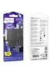 СЗУ Hoco CS25A Rico PD20W+QC3.0 (1USB-A/1C) + кабель Type-C to Lightning Black
