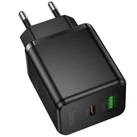 СЗУ Hoco C157A Smart PD30W+QC3.0 (1USB-A/1C) Black