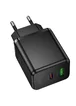 СЗУ Hoco C157A Smart PD30W+QC3.0 (1USB-A/1C) Black
