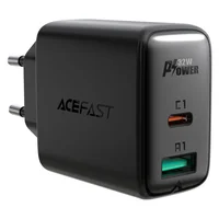 СЗУ Acefast A5 PD32W GaN (USB-C+USB-A) Black
