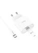 СЗУ Hoco C94A Metro PD20W (1C) + Type-C to Type-C White