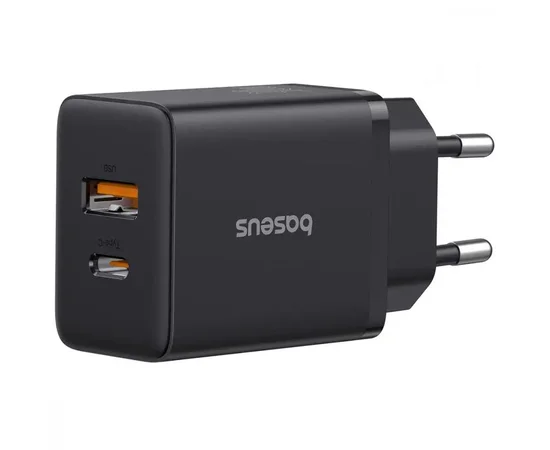 СЗУ Baseus Cube Pro Fast Charger PD30W (1USB-A/1C) (P10111404) Cluster Black