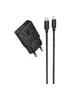 СЗУ Hoco N72 Speed ultra-thin PD20W (1USB-C) + кабель Type-C to Lightning Black