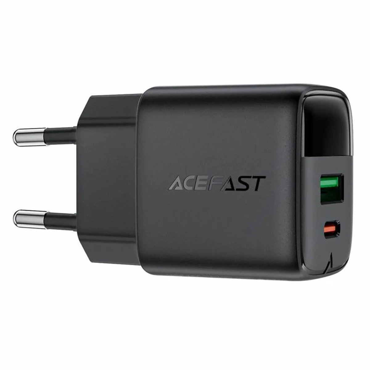 СЗУ Acefast A114 PD25W GaN (1USB-A/1C) Black