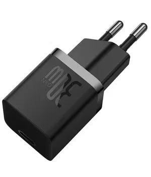 СЗУ Baseus GaN5 Fast Charger (mini) 1C 30W (CCGN070) Black
