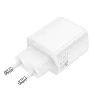 СЗУ Borofone BN29 Fuente PD30W+QC3.0 (1USB-A/1C) White