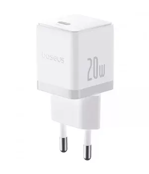 СЗУ Baseus Palm Fast Charger 20W (1USB-C) (P10111602) Moon White