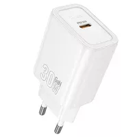 СЗУ Hoco N62 Gentle PD30W (1USB-C) White