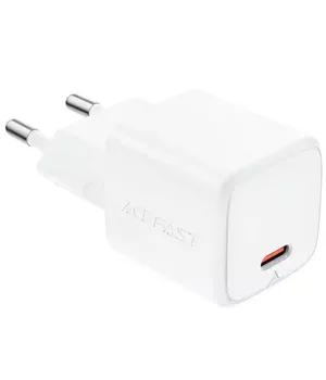 СЗУ Acefast A118 PD30W GaN (1USB-C) White