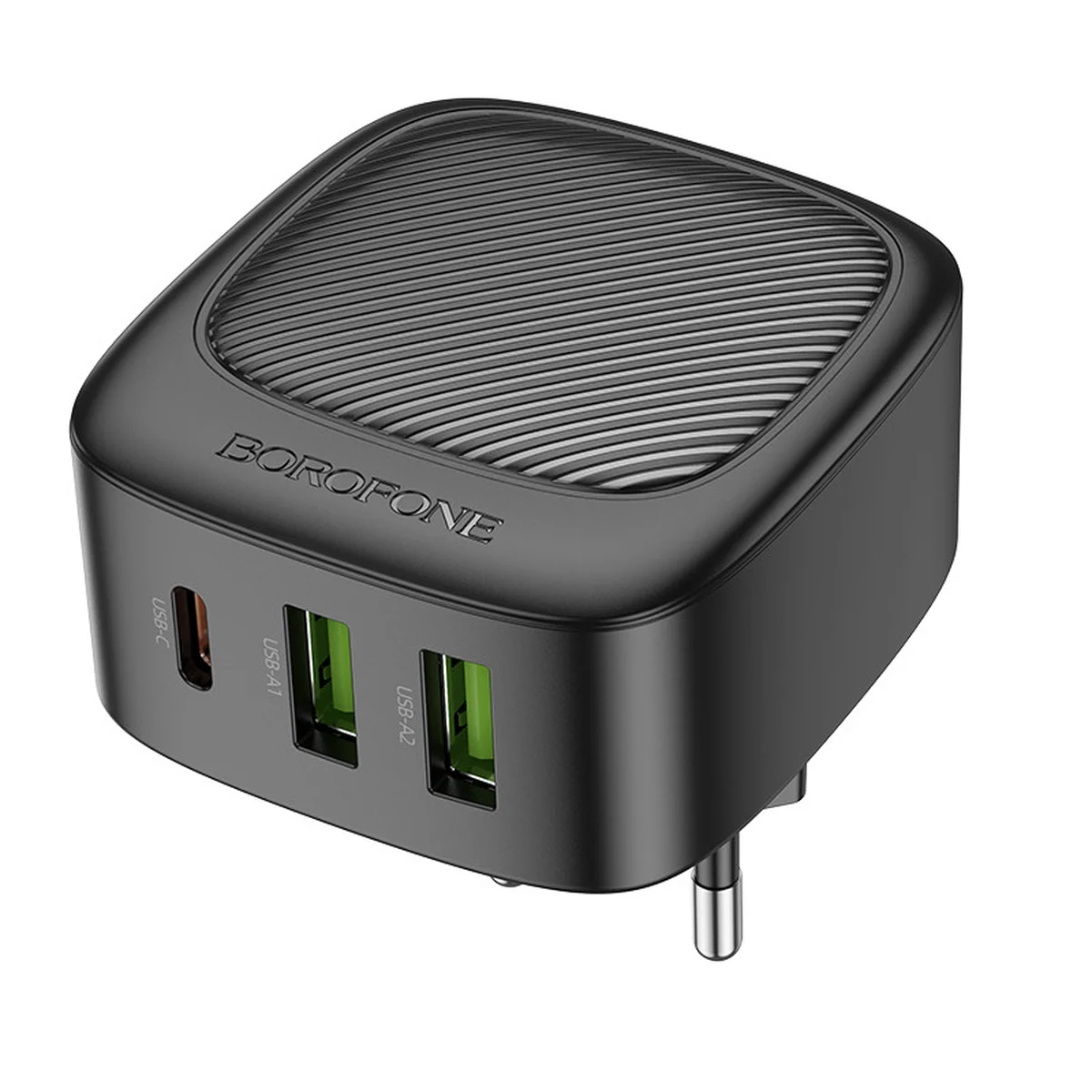 СЗУ Borofone BAS23A Lucky PD30W (1C2A) Black