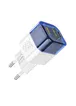 СЗУ Hoco C125A Transparent 1C PD20W Transparent blue